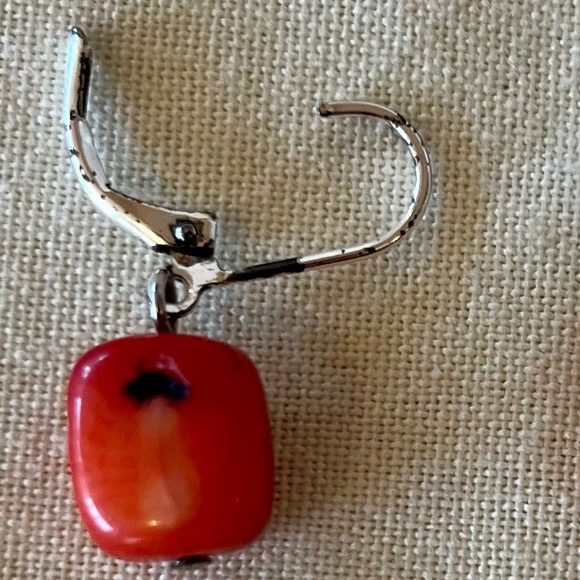 Coral Dangle Earrings - Picture 12 of 16